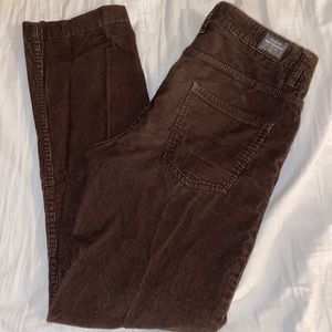 Quiksilver courdoroy pants